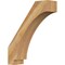 Ekena Millwork 6"W x 22"D x 26"H Imperial Rough Sawn Knee Brace, Western Red Cedar BRC06X22X26IMP00RWR - alternate 1